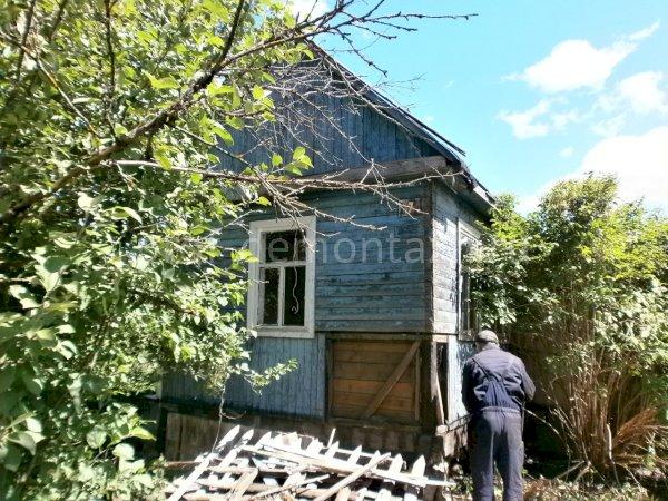 Снос дачного домика